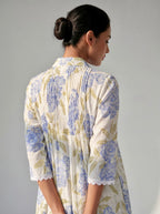 Blue Meadow Cotton Dress