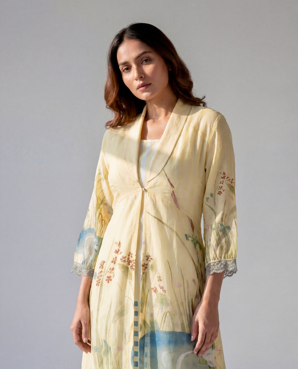Butter Bloom Jacket Set