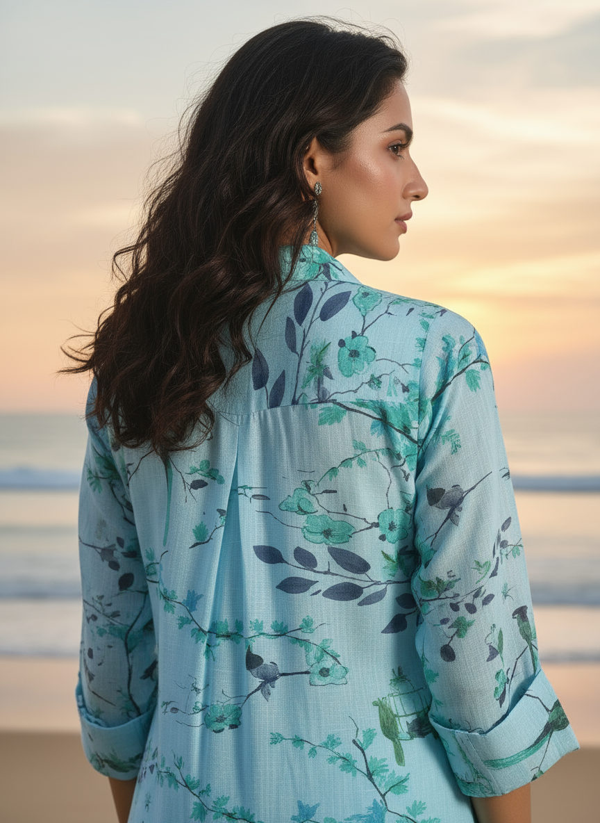 Coastal Breeze Kurta Set